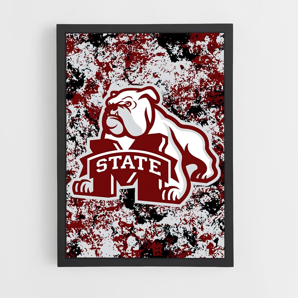 Poster Bulldogs en Furie – affiche Baseball (vue 2)